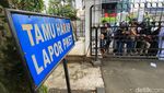 Setelah Antre Lama, Akhirnya Warga Bisa Takziah ke Gedung Pakuan