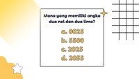 Perhatikan pertanyaannya dengan baik, pasti kamu bisa jawab tepat!