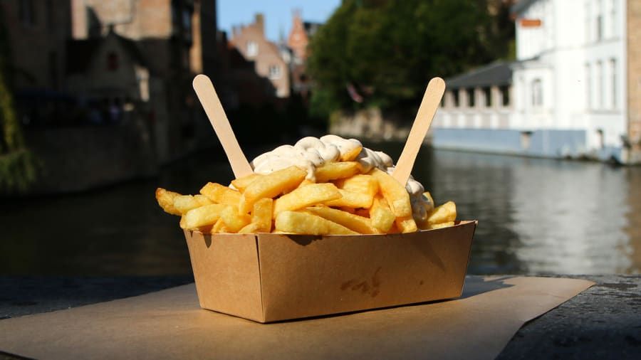 French fries (Belgium and France)