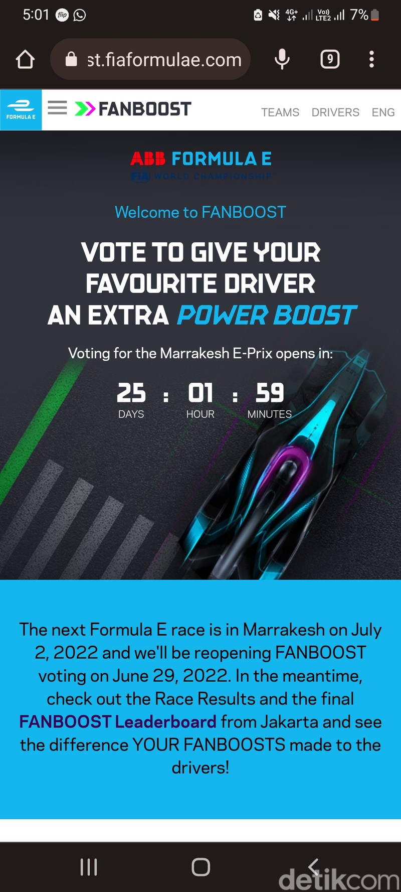 Indosat 5G Formula E