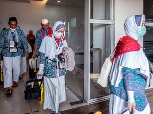 Jemaah Haji RI Jadi yang Pertama Tiba di Arab Saudi Sejak Pandemi