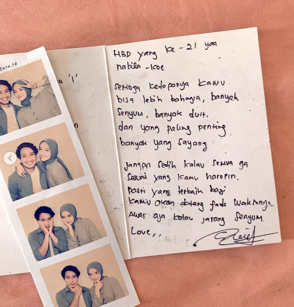 Kekasih Eril, Nabila Ishma Nurhabibah, masih berharap pacarnya kembali (Tangkapan layar Instagram @nabilaishma)