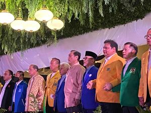 Luhut dan Ketum Projo Turut Hadiri Silaturahmi Nasional KIB