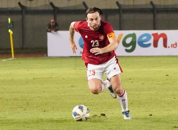 Marc Klok saat berseragam Timnas Indonesia.