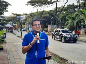 Reuni dengan Anies, Sandiaga Bakal Hitung Cuan Formula E