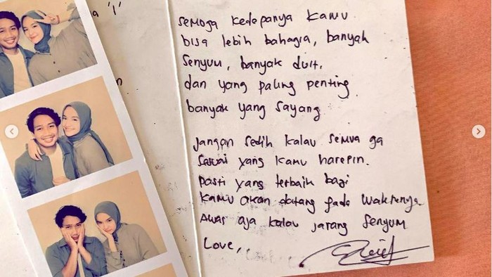 Pesan Eril ke Nabila Ishma
