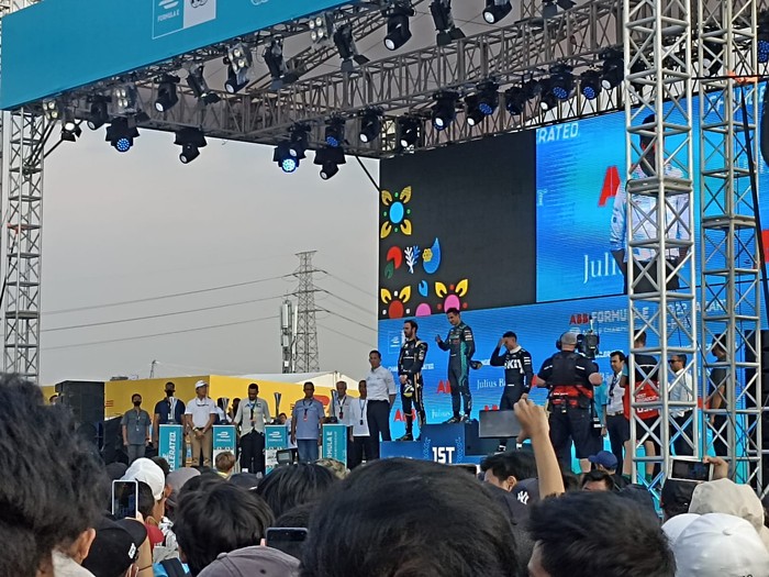 Podium Formula E (Tiara Aliya-detikcom)