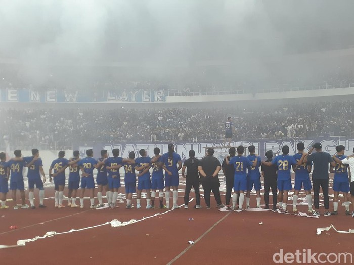 PSIS Semarang tundukkan Arema FC 2-1, Sabtu (4/6/2022).
