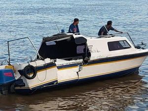 2 Speedboat Tabrakan di Sungai Mahakam Samarinda, 1 Orang Tewas
