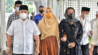 Wali Kota Bandung Yana Mulyana juga hadir bertazkiah ke Gedung Pakuan (Foto: Istimewa)