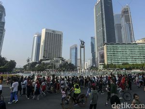 PKL Dilarang Jualan di Kawasan Sudirman-Thamrin Saat CFD Mulai Hari Ini