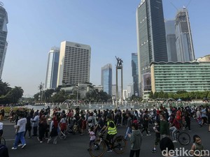 PKL Dilarang Jualan di Kawasan Sudirman-Thamrin Saat CFD Mulai Hari Ini