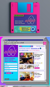 Desain aplikasi tahun 90an