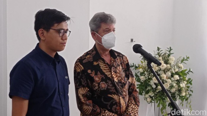 Dubes Palestina di Gedung Pakuan Bandung.