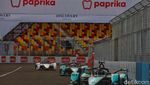 Pebalap Formula E Latihan Bebas Jelang Adu Cepat