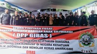 Organisasi Masyarakat Gabungan Inisiatif Barisan Anak Siliwangi (Gibas) berkolaborasi dengan Polisi Republik Indonesia (Polri) dalam jaga situasi kondusif serta menolak anarkisme di wilayah Jawa Barat.
