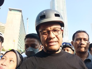 Hari Lingkungan Hidup Sedunia, Anies Gowes Bareng di CFD