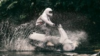 Menariknya, mereka juga tengah men-develop part terbatas berupa cover fork Fabrica yang rencananya akan dijual bersamaan dengan apparel dalam jumlah terbatas. Foto: dok. Vespuci