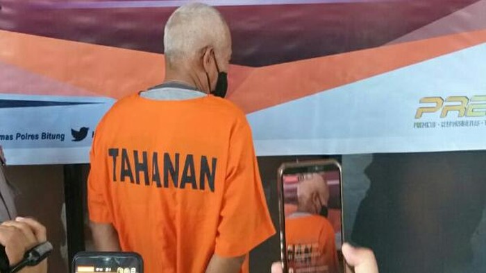 Pelaku pencabulan bocah di Bitung, Sulut.