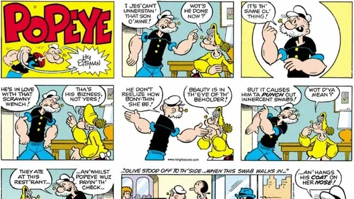 Komik strip Popeye Si Pelaut