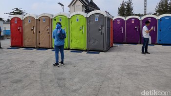 Area toilet pengunjung. Foto: Adi Fida Rahman/detikINET