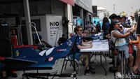 Para pebalap juga terkesan dengan terkesan dengan antusias penonton Jakarta International E-Prix 2022.