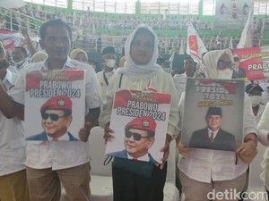 Simpatisan Gerindra Surabaya-Sidoarjo Deklarasikan Prabowo Presiden 2024