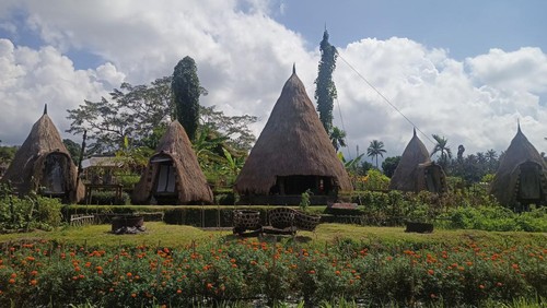 Tempat camping di Maha Gangga Valley, Karangasem, Bali.