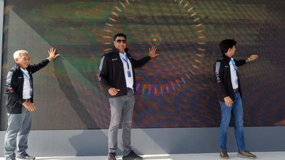 Uji Kecepatan 5G Indosat di Sirkuit Formula E