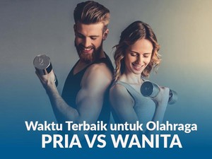 Waktu Olahraga Terbaik: Pagi untuk Cewek, Malam untuk Cowok