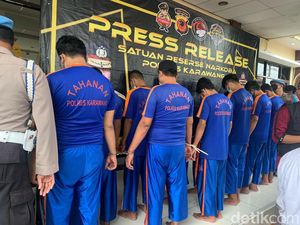 Transaksi di Medsos, 10 Pengedar Sabu Diringkus Polisi