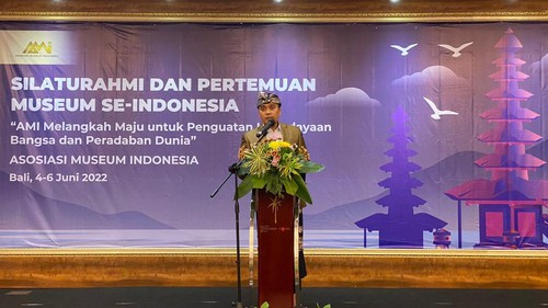 Acara penutupan Silaturahmi dan Pertemuan Museum se-Indonesia di Bali (6/6/2022) yang melahirkan Sapta Karsa yakni 7 hal terkait permuseuman di Indonesia.
