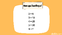 Hanya perlu operasi perkalian untuk menemukan jawabannya. Foto: Dharmajati Yusuf Fadli/detikHealth