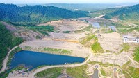 Bendungan Keureuto di Aceh. Foto: Brantas Abipraya