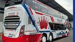 Tampil Beda, Ini Potret Bus Double Decker Terbaru PO Borlindo