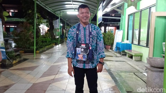 Calon jemaah haji kloter 3 asal Lamongan Fatchul Supriyanto yang pernah menjadi anak punk