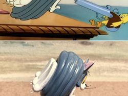 Begini Setiap Adegan Lucu Tom and Jerry Dijadikan Patung