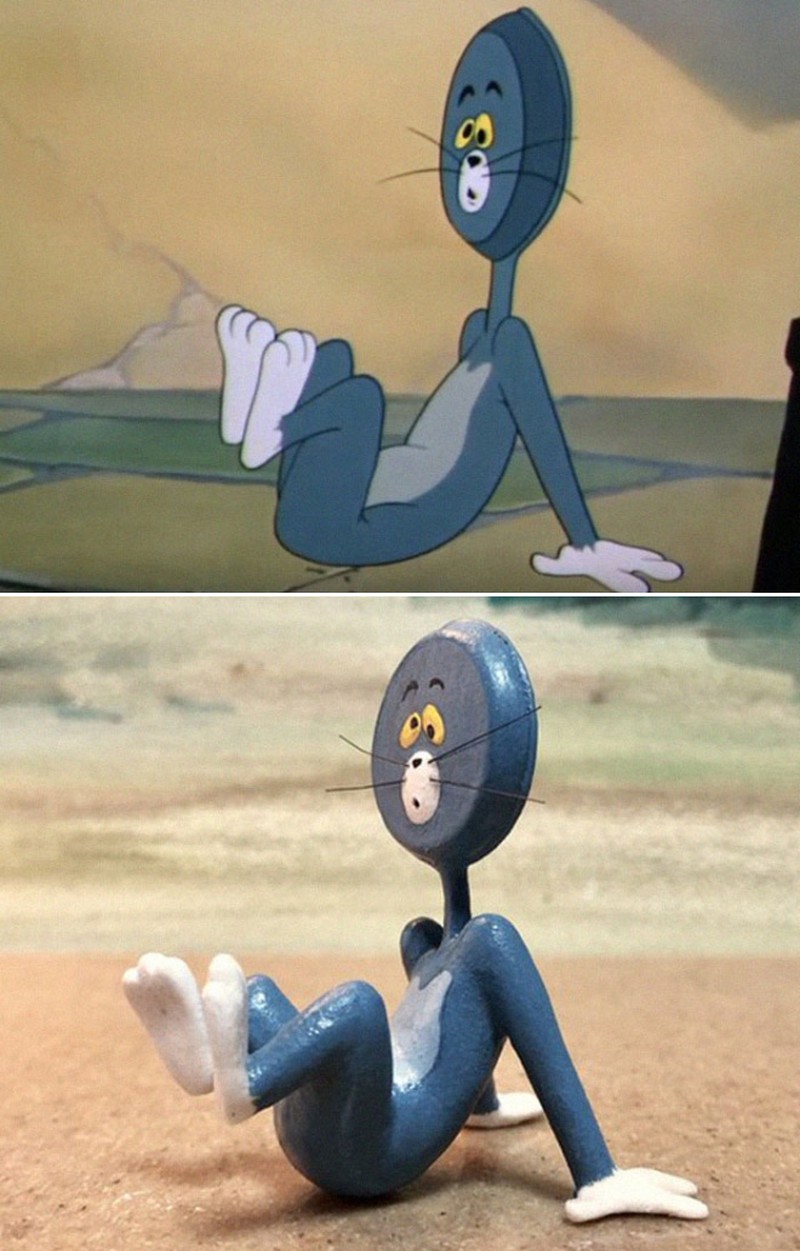 fototinet patung tom and jerry