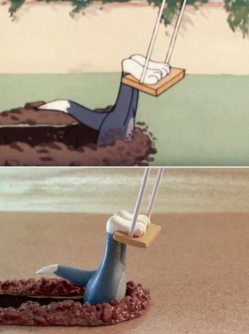 fototinet patung tom and jerry