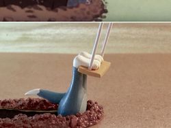 Begini Setiap Adegan Lucu Tom and Jerry Dijadikan Patung