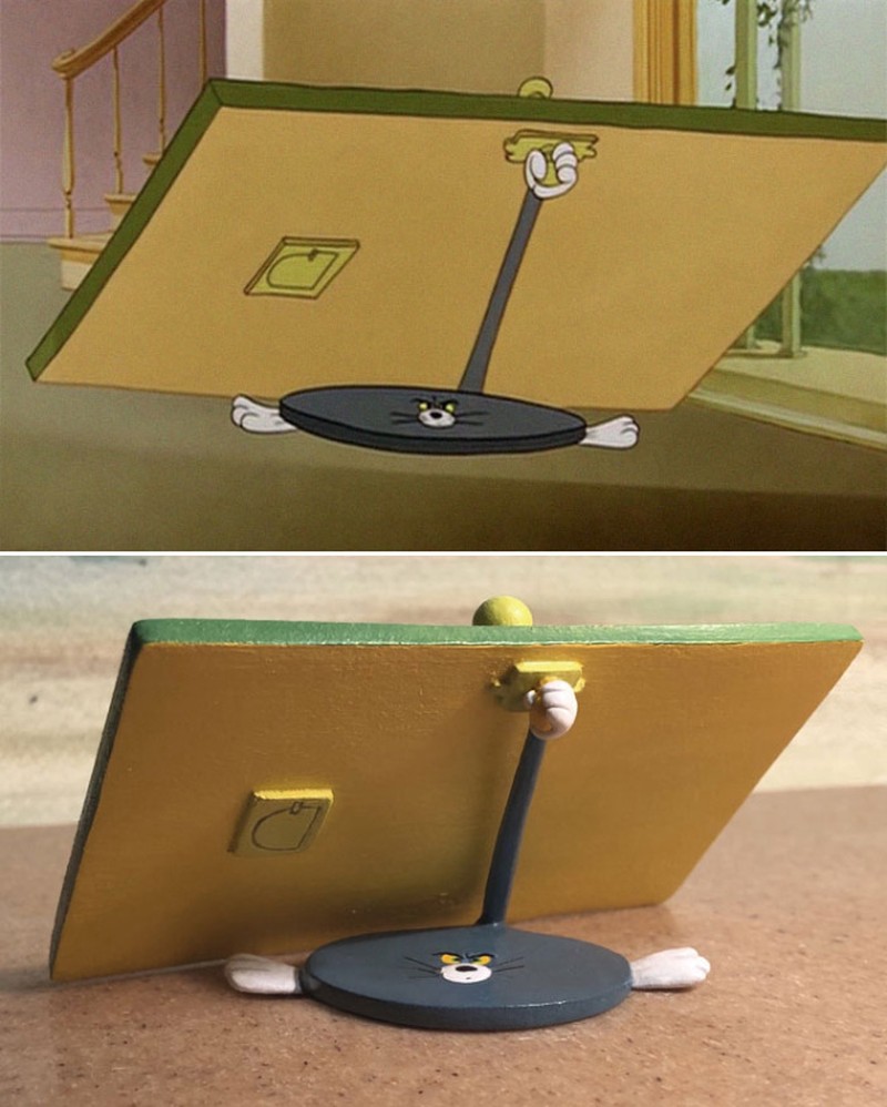 fototinet patung tom and jerry