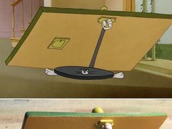 Begini Setiap Adegan Lucu Tom and Jerry Dijadikan Patung