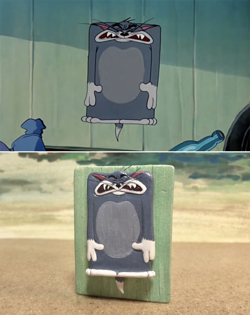 fototinet patung tom and jerry