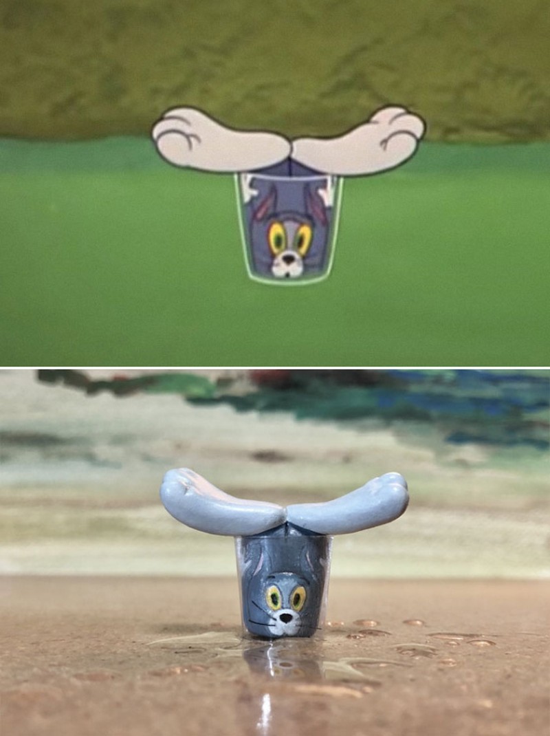 fototinet patung tom and jerry