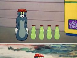 Begini Setiap Adegan Lucu Tom and Jerry Dijadikan Patung