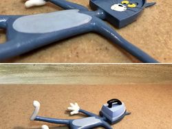 Begini Setiap Adegan Lucu Tom and Jerry Dijadikan Patung