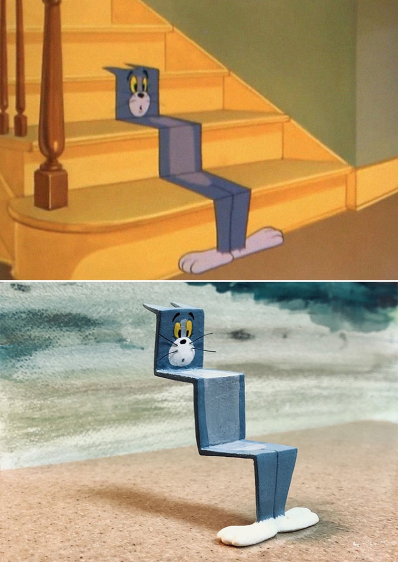 fototinet patung tom and jerry