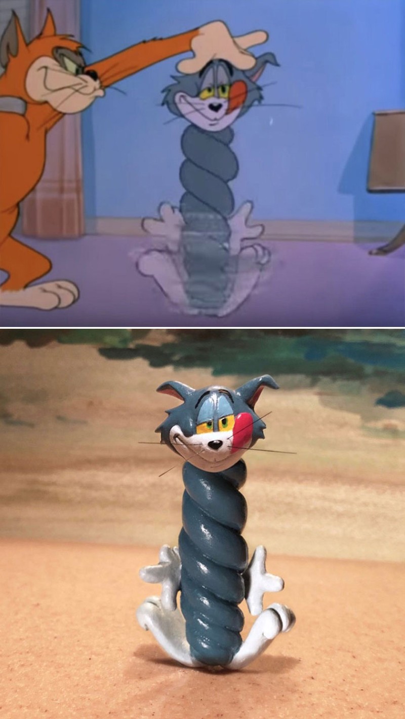 fototinet patung tom and jerry