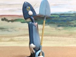 Begini Setiap Adegan Lucu Tom and Jerry Dijadikan Patung