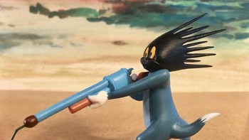 Ketika wajah tom gosong kena tembakan. Foto: Twitter/@inouetable